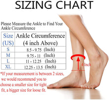 Load image into Gallery viewer, Protle Foot Socks Ankle Brace Compression Support Sleeve with Silicone Gel