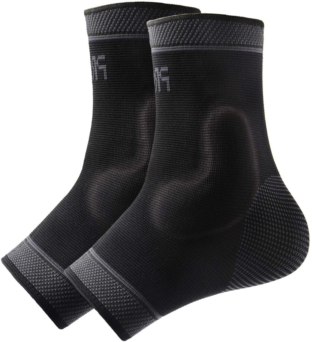 Protle Foot Socks Ankle Brace Compression Support Sleeve with Silicone Gel